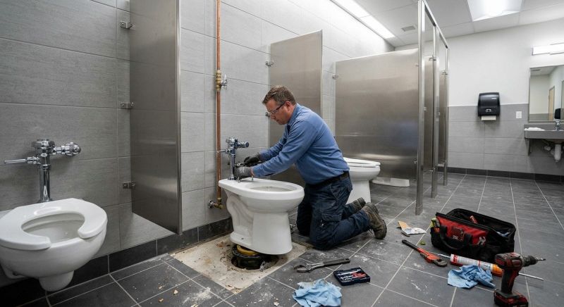 Commercial Toilet Installation Service