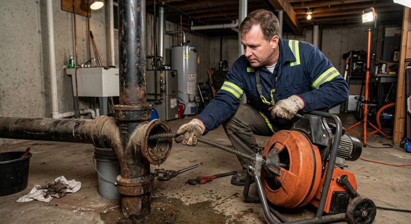 Exterior Drain Cleaning in Columbus, OH